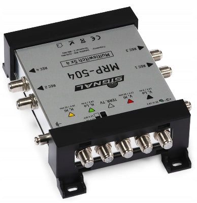 DVB-T2 satellite multiswitch MRP-504 5 inputs 4 outputs 5/4 Signal Brand Signal