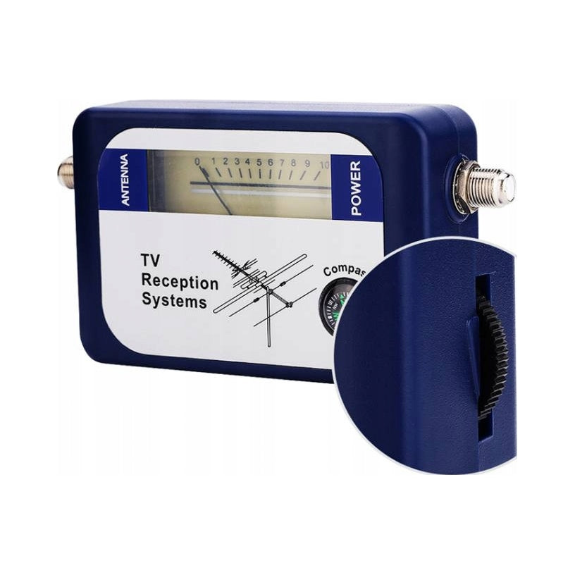 DVB-T2 terrestrial TV antenna signal meter