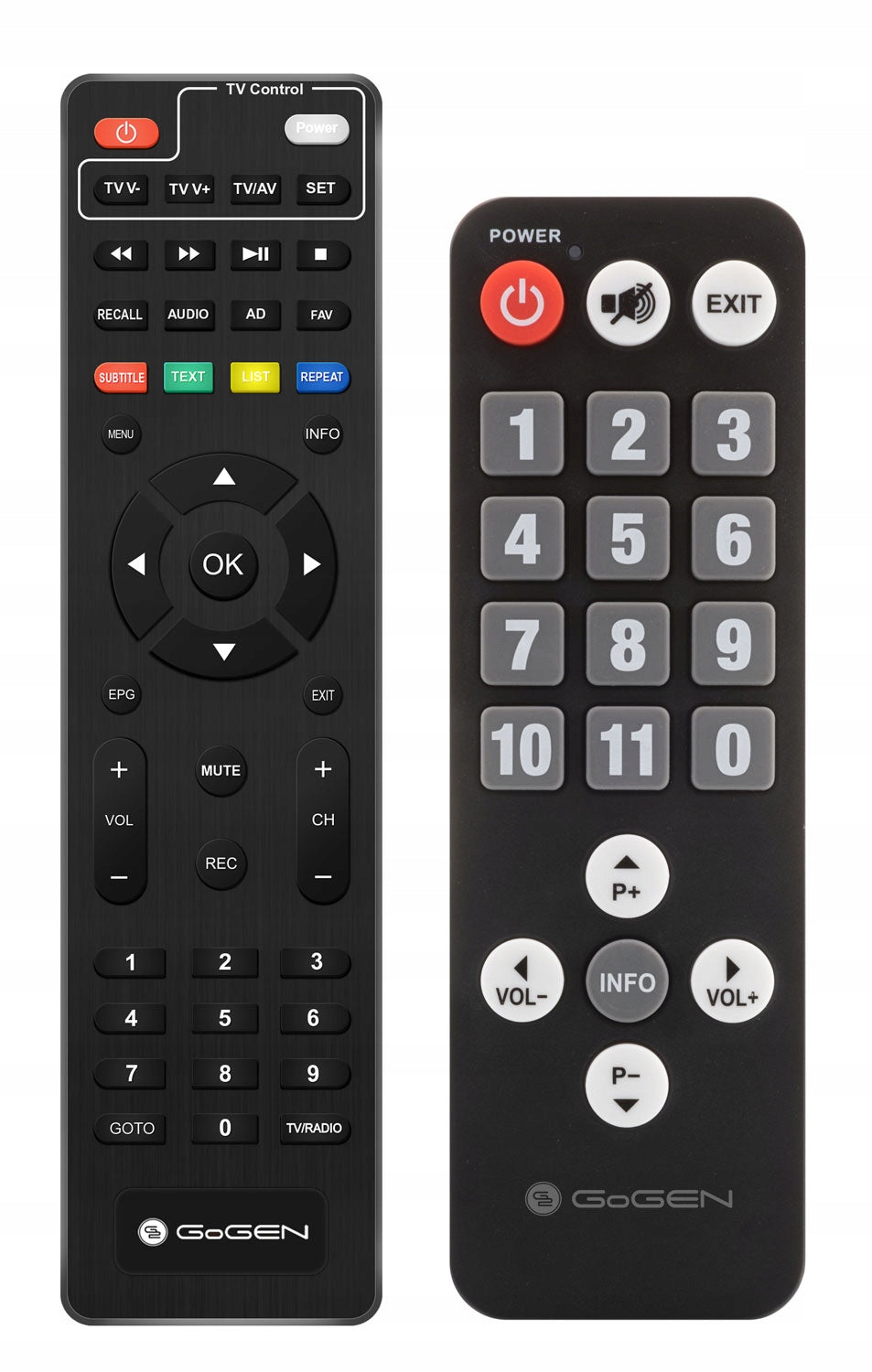 DVBT2 tuner with PVR GoGEN 143T2SENIOR Manufacturer code DVB143T2SENIOR