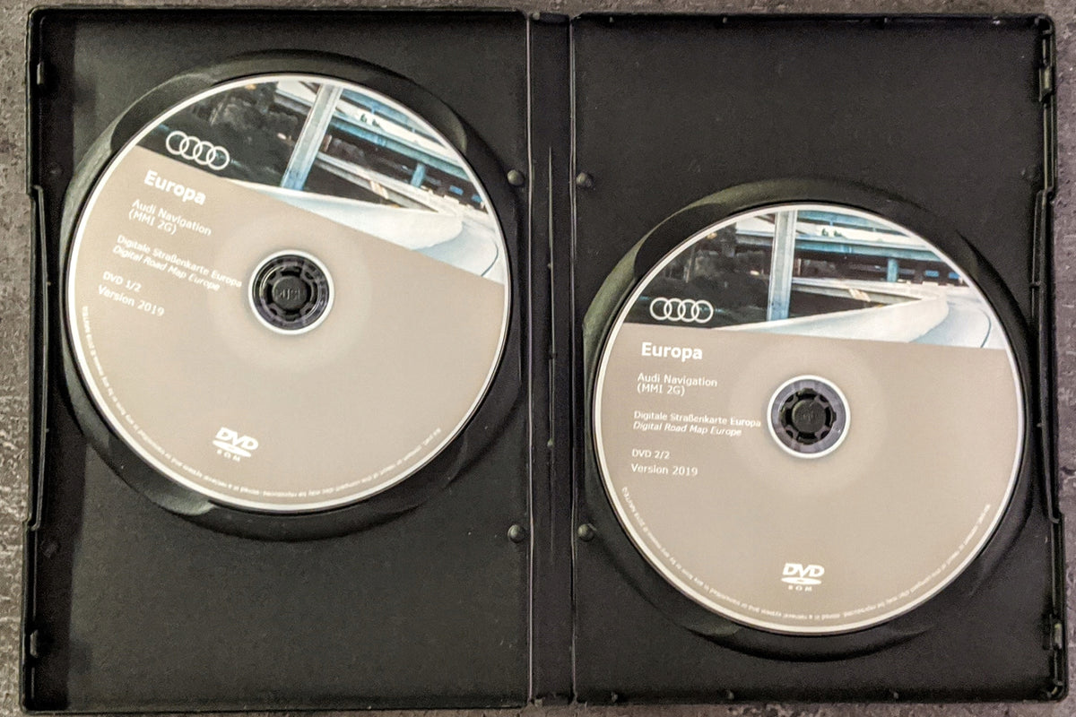 DVD Map Navigation AUDI MMI 2G 2019 Manufacturer code Mmi2g