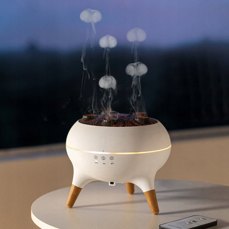 DYNAMIC HUMIDIFIER JELLYFISH ESSENTIAL OIL DIFFUSER LAMP Manufacturer code JXG-CHC-250