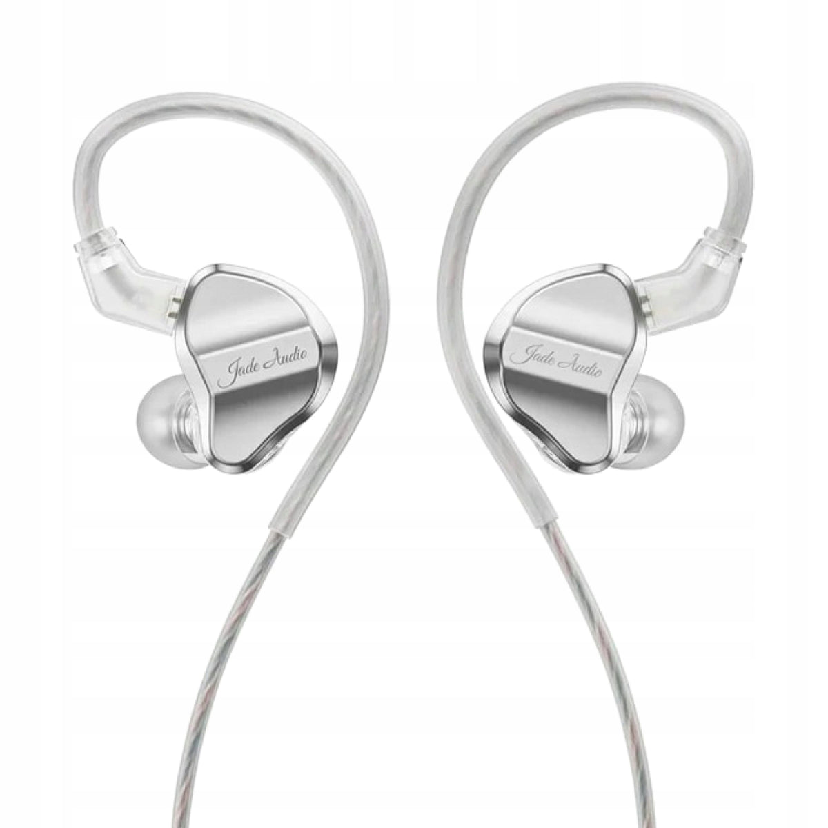 DYNAMIC WIRED IN-EAR HEADPHONES IEM FiiO JD1 SILVER CABLE 120cm Brand FiiO