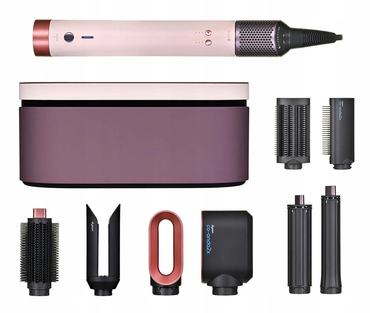 DYSON AIRWRAP COMPLETE LONG PINK DRYER-LOCKER 6IN1 1700W
