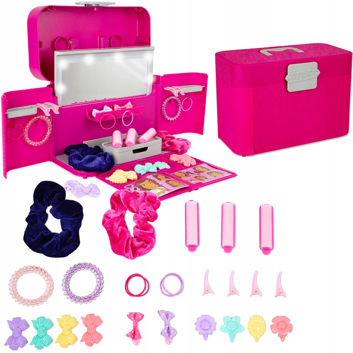 DYSON DRESSING TABLE FOR GIRLS HAIRDRESSER'S CHEST + HAIR ACCESSORIES CASDON EAN (GTIN) 5011551001083