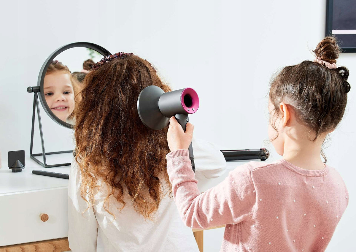 DYSON HAIRDRYER SET FOR GIRLS + ACCESSORIES CASDON Packaging status original