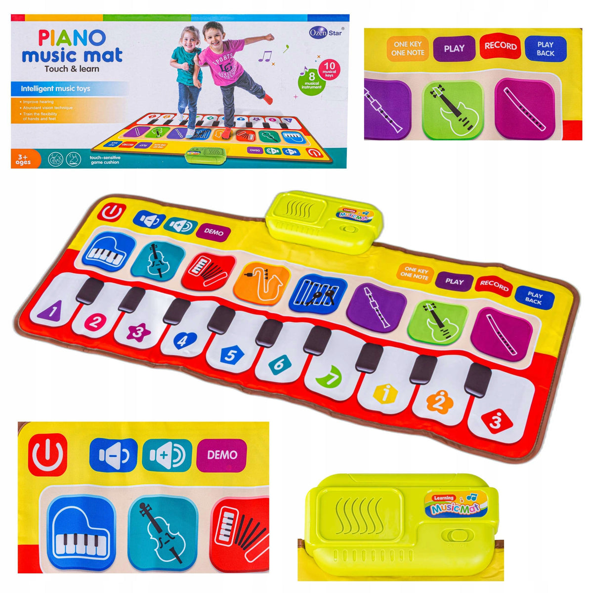 Dance Mat Musical Educational Piano Instruments For Children 80x30