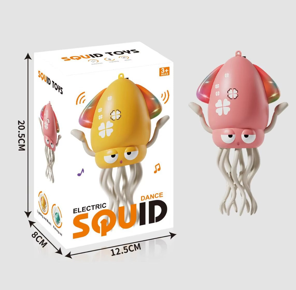 Dancing Octopus LED – Musical Interactive Toy for Kids Brand no brand