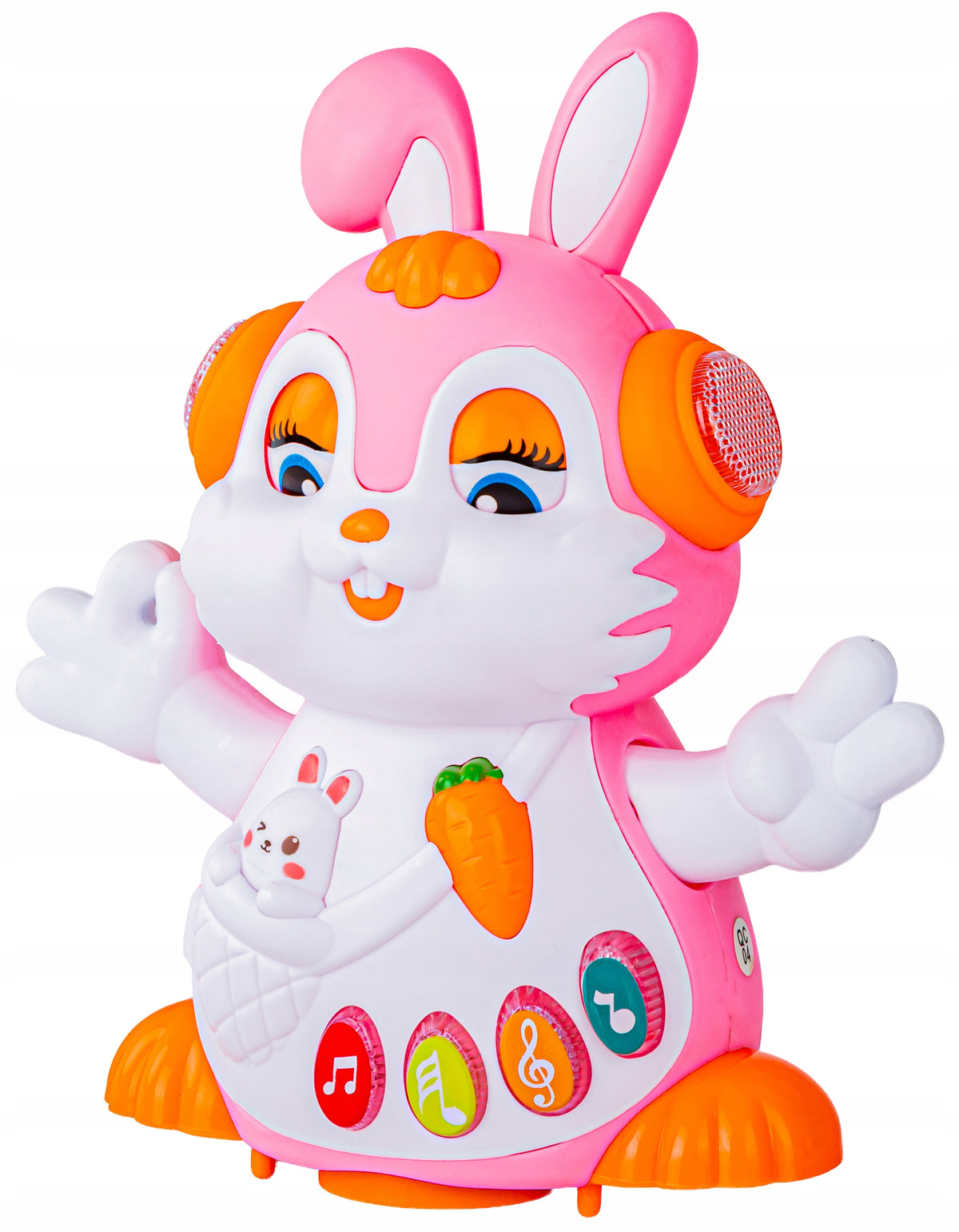 Dancing Rabbit with Music and LED Lights Interactive Toy for Kids Brand DK