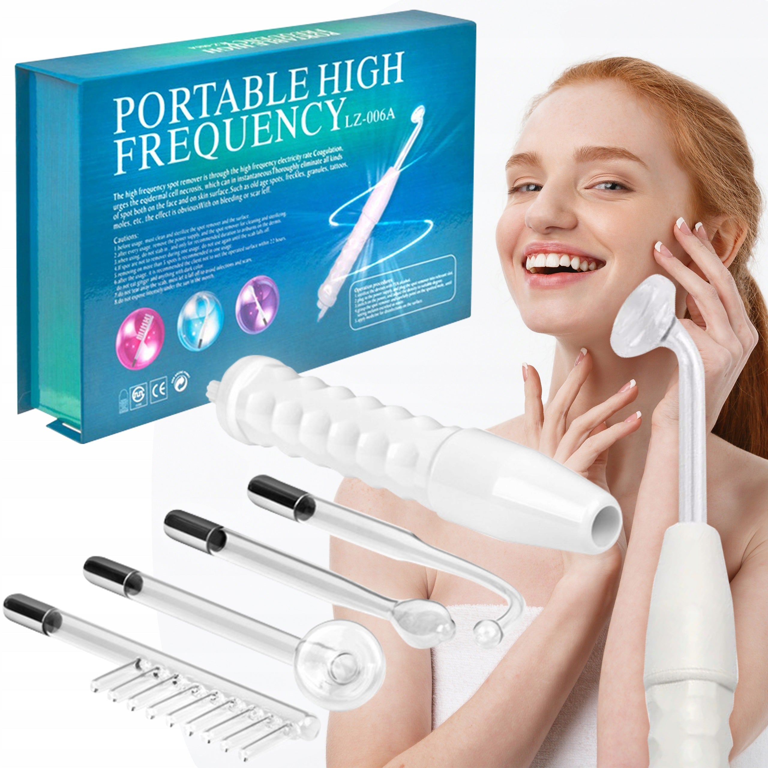 Darsonval Cosmetic Device + 4 Tips for Home Face SPA