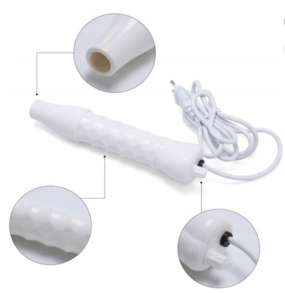 Darsonval Dermawand for Hair and Face Anti-Wrinkle Scalp Manufacturer code darsonval derma wand 10w
