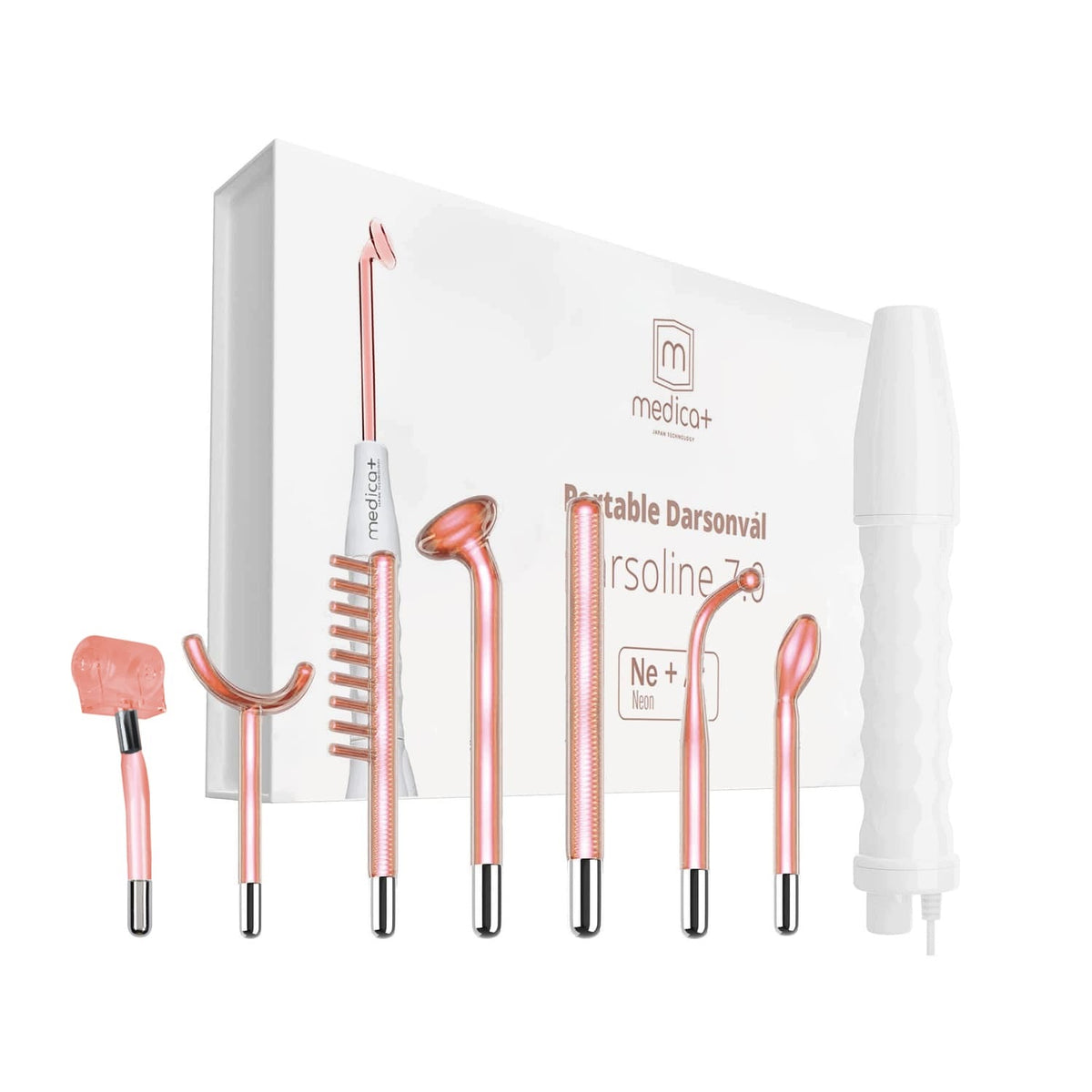 Darsonval Ozone Face and Hair Therapy MEDICA+ Darsoline 7.0 (Japan)
