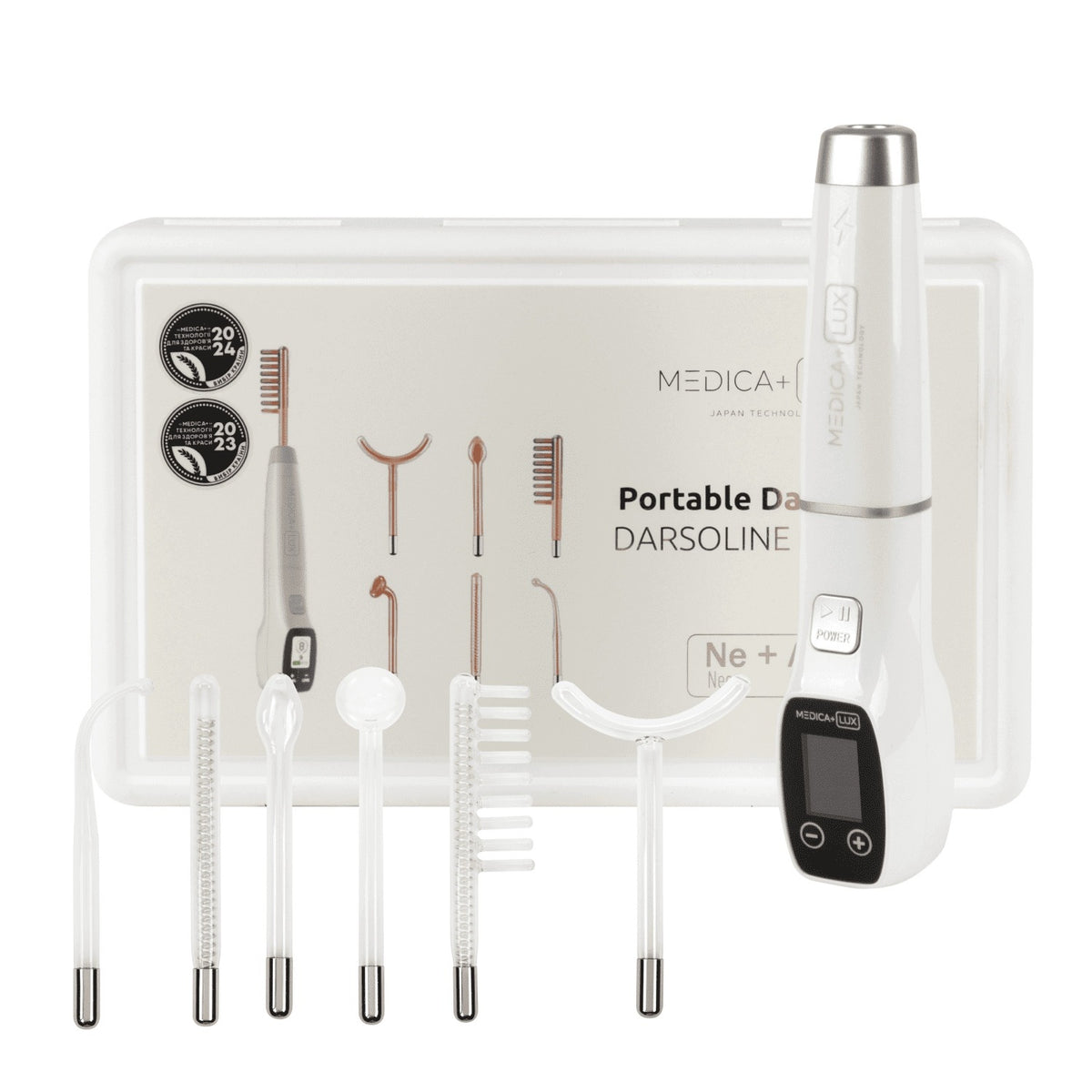 Darsonval Ozone Therapy for Face, Hair MEDICA+ Darsoline 8.0LUX Japan
