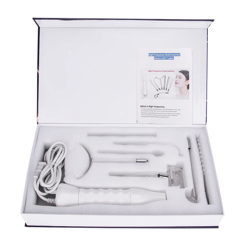 Darsonval Professional Ozonizer 7 Electrodes, Smooth Intensity Adjustment Packaging status original
