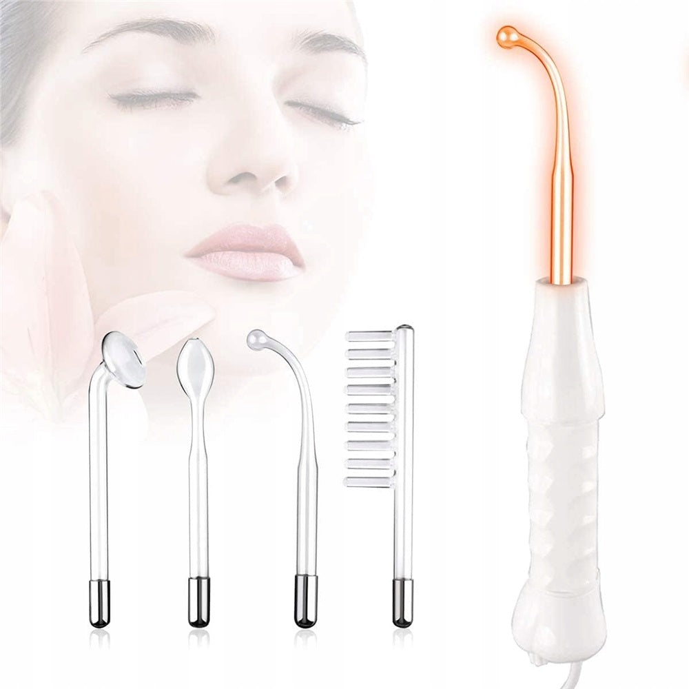 Darsonval derma wand pro device strongest 4 pellet electrodes Packaging status original