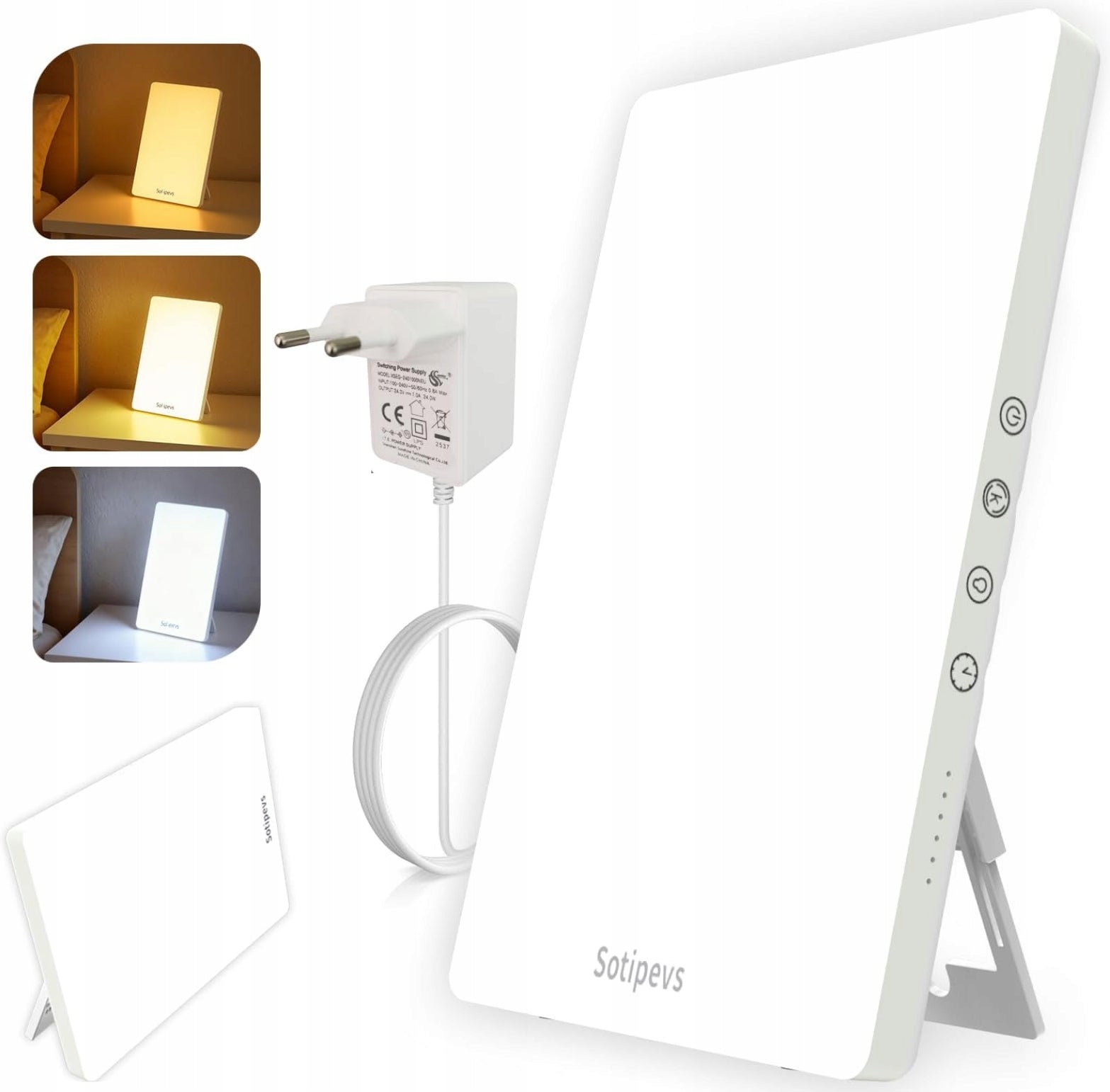 Daylight lamp LED 15000 Lux 12 3 colors Timer Adjustable