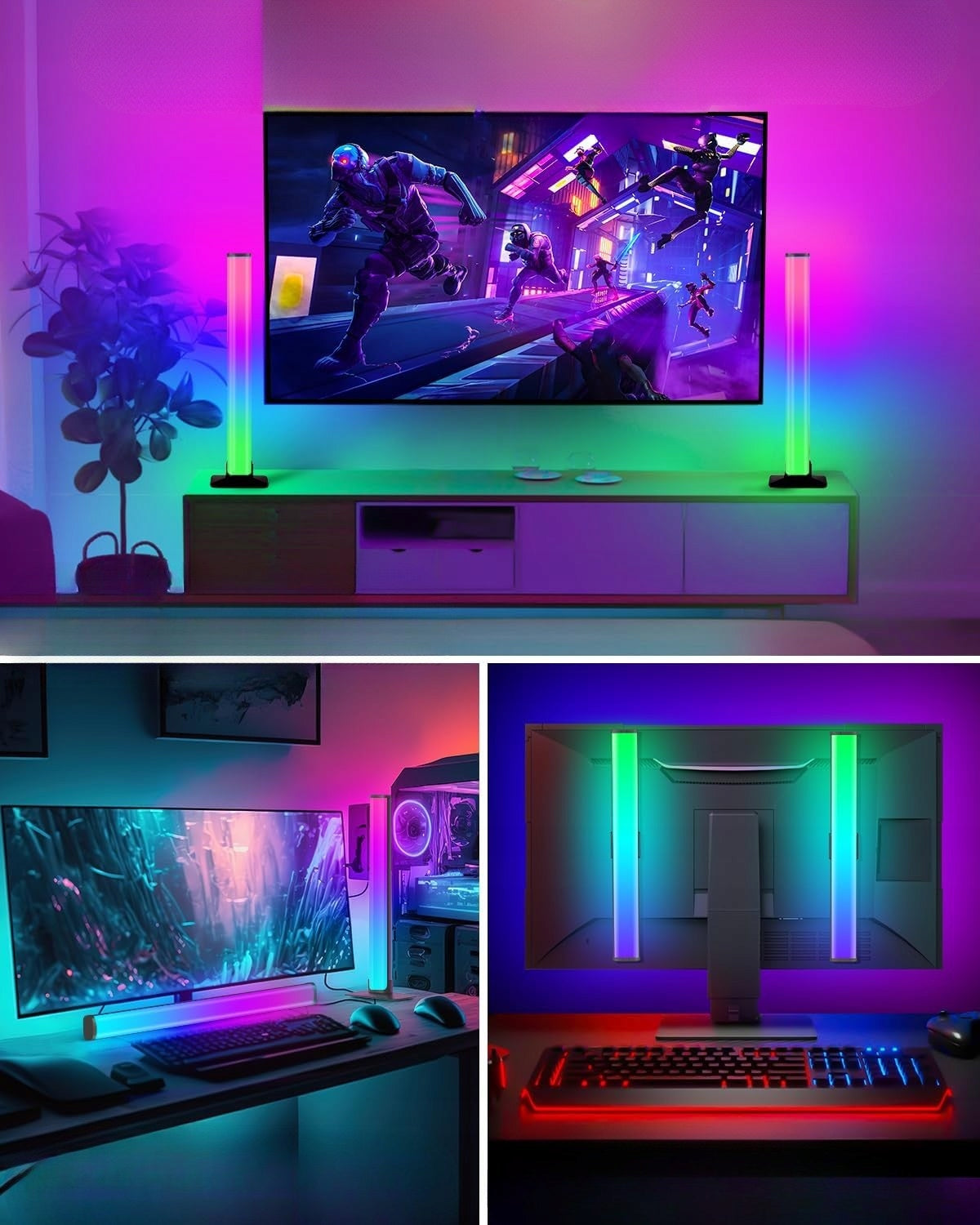 Daymeet LED RGB TV Backlight 32-85" Bluetooth, Music Sync, Remote Control Manufacturer code 43213435