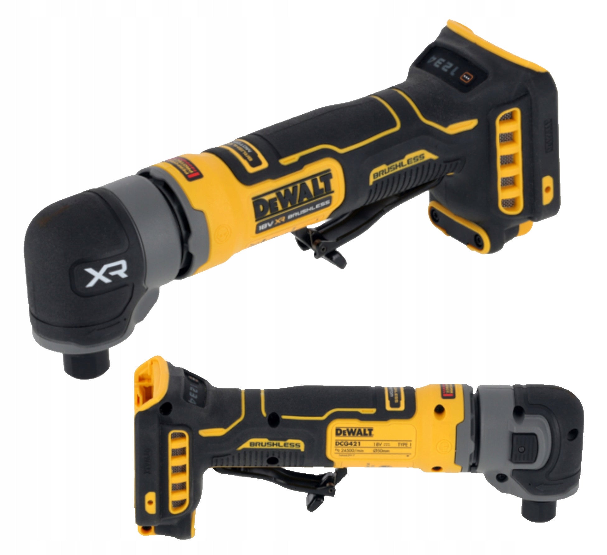 DeWALT Compact Angle Grinder 18V XR body DCG421N