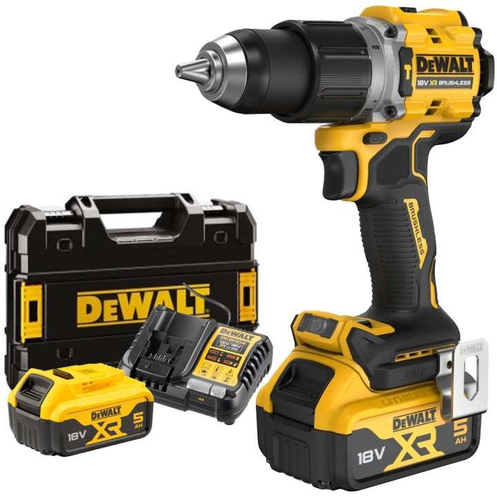 DeWALT DCD805P2T Brushless Impact Screwdriver 90Nm 2x5Ah Li-Ion XR Manufacturer code Wkrętarka udarowa