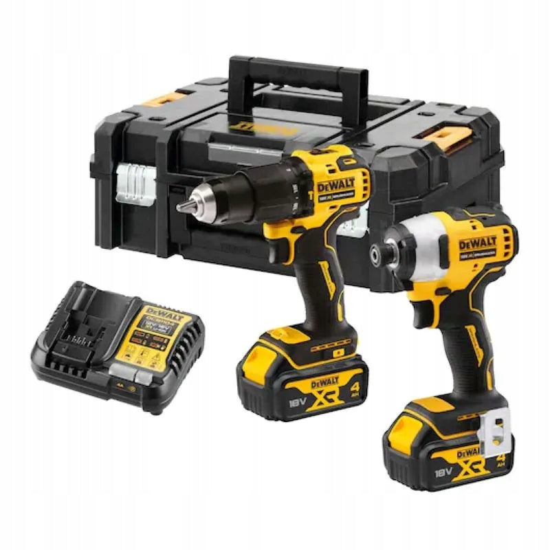 DeWALT Screwdriver Set DCD709 + Screwdriver DCF809 18V 2x 4.0Ah DCK2062M2T