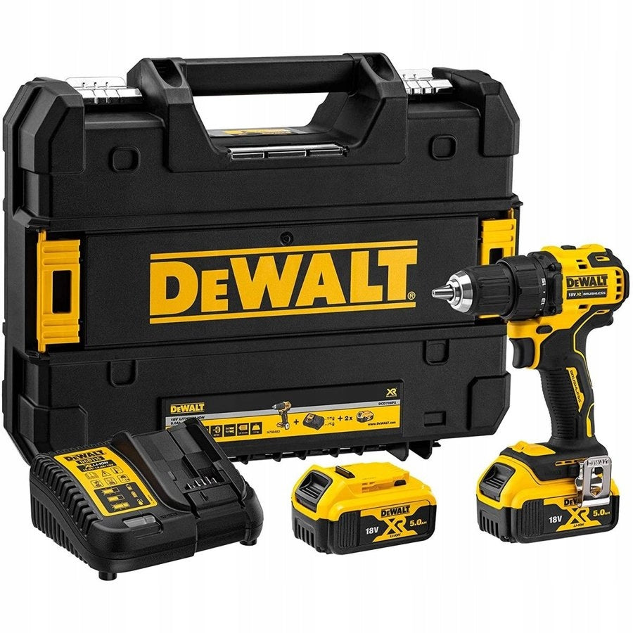 DeWalt DCD708P2T-QW 18V XR Li-Ion Cordless Drill/Driver 2x5,0Ah