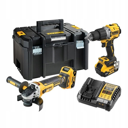 DeWalt DCK2026P2T-QW Screwdriver DCD805 + Grinder DCG405 18V +2x AKU 5,0Ah