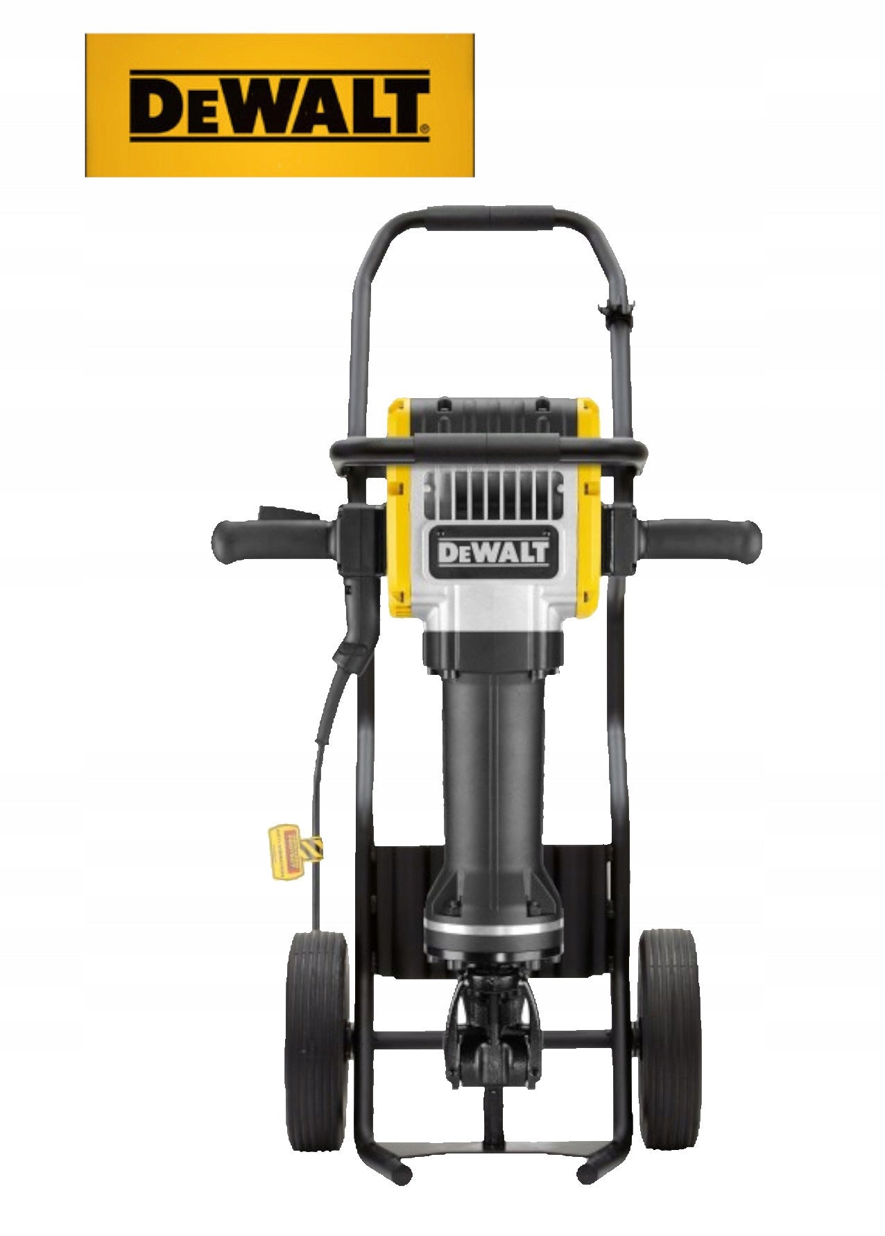DeWalt demolition hammer handle HEX 28mm 2100W 62J 31kg + trolley D25981K
