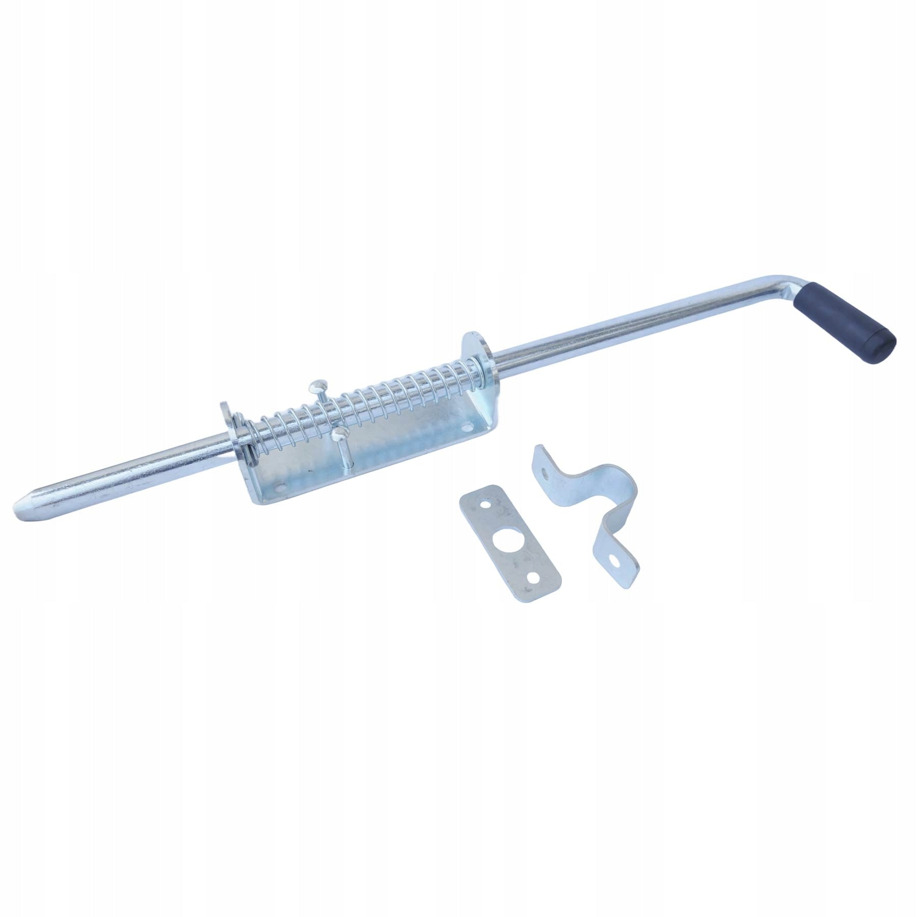 Deadbolts and bolts, bolt closure for gate 420 mm with galvanized spring 42 cm Brand Metalpro