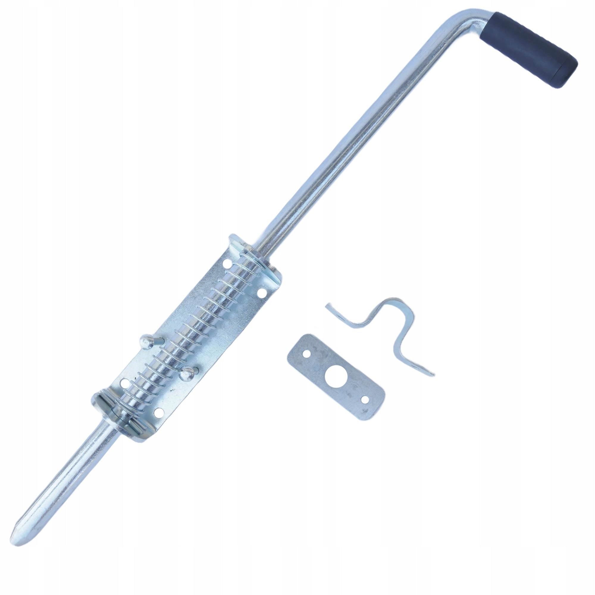 Deadbolts and bolts, bolt closure for gate 420 mm with galvanized spring 42 cm
