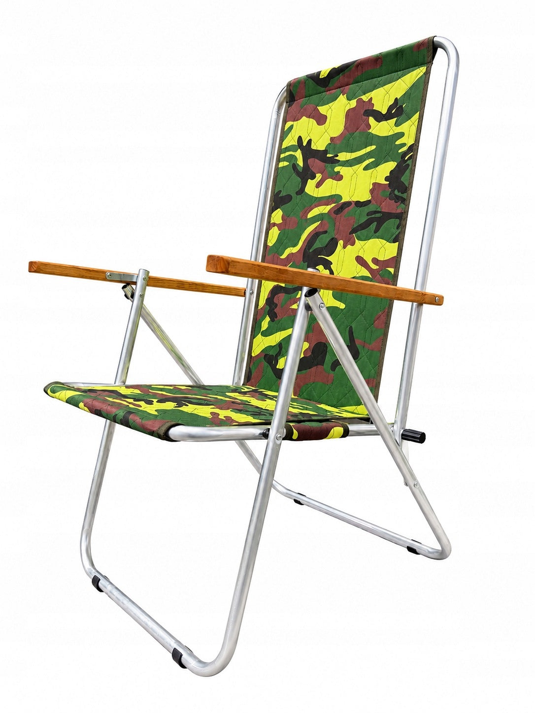 Deckchair Aluminum Two Position Fishing Moro Solid Brand Piknik