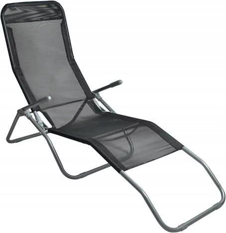 Deckchair Basic ZERO GRAVITY black