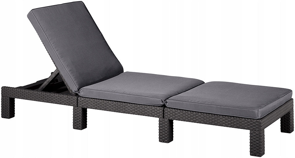 Deckchair Keter Daytona Deluxe plastic black