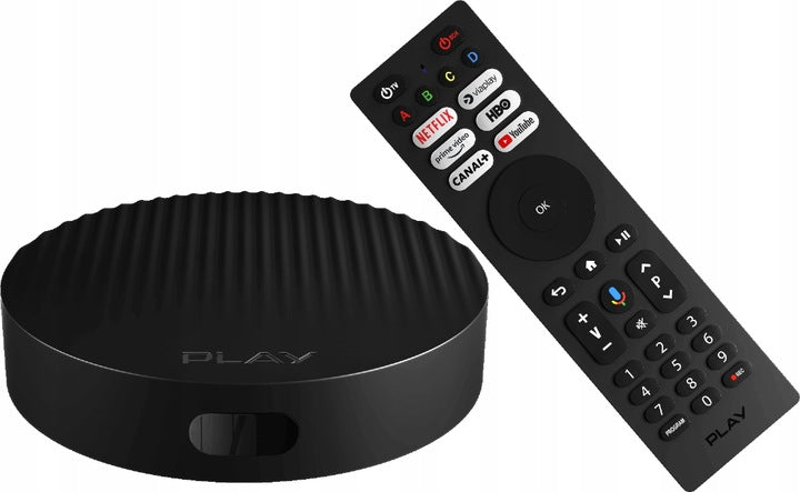 Decoder PLAY NOW TV BOX 4K - SMART TV / NETFLIX YOUTUBE PLAYER ETC.. Packaging status original