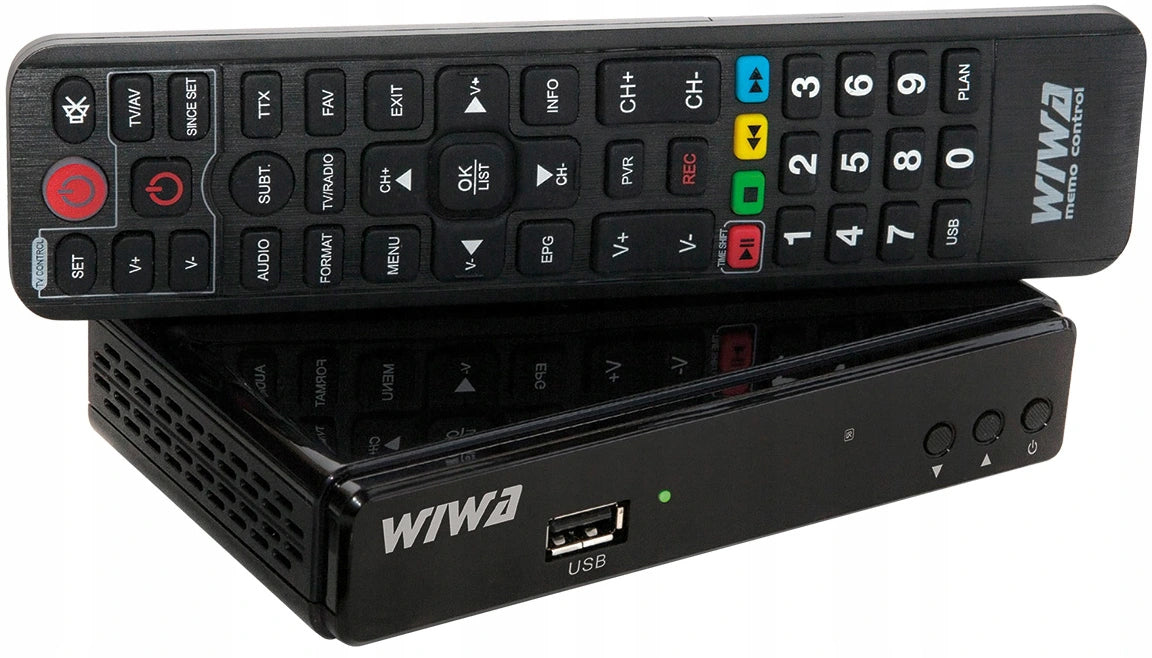 Decoder Terrestrial TV Tuner Wiwa DVB-T2 H.265 LITE EPG PVR Ready Packaging status original