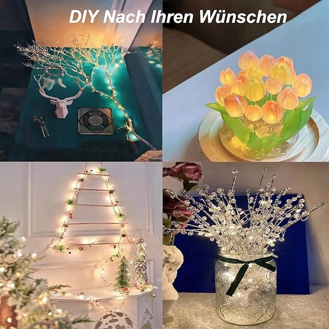 Decorative Lights Decorative for DIY 5m Waterproof 8 Light Modes Packaging status original