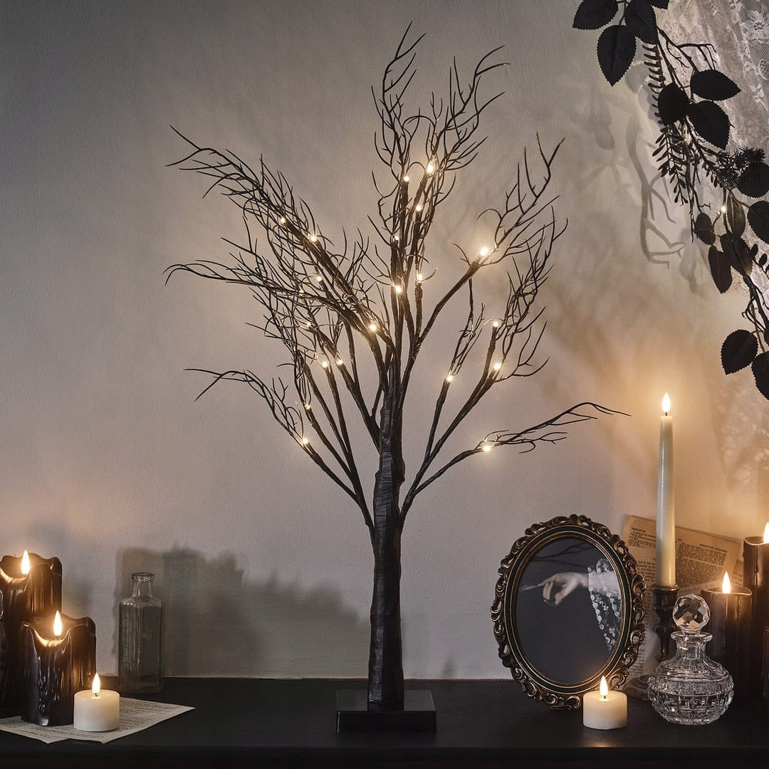 Decorative tree Halloween LED 50 cm