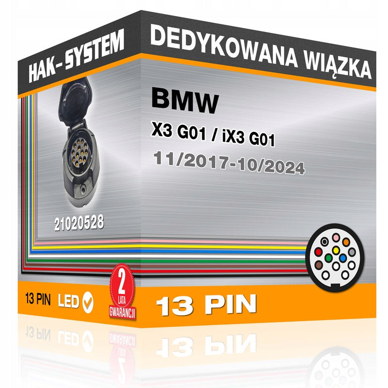 Dedicated beam BMW X3 G01/iX3 G01 2017-2024 13pin