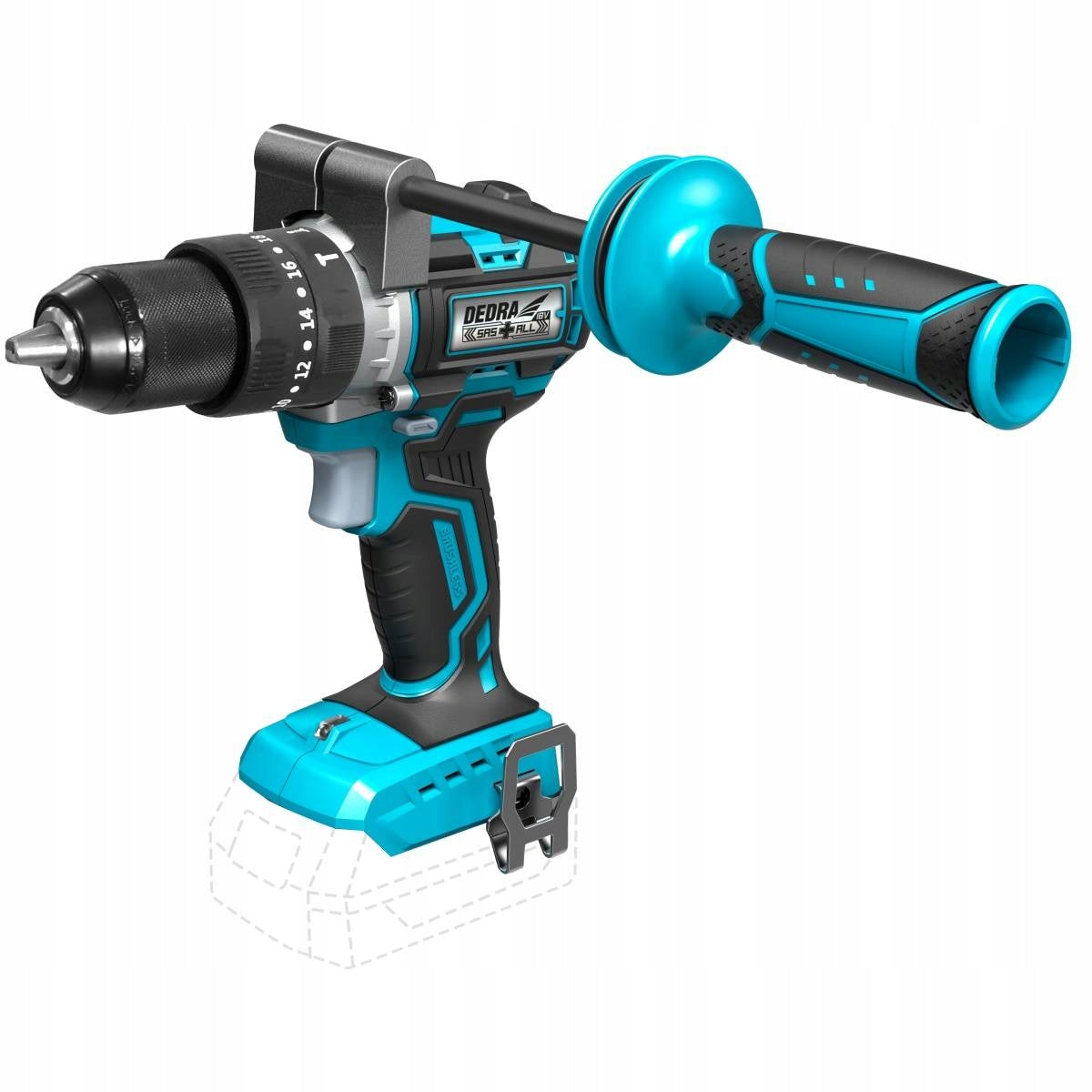 Dedra DED7140 Drill/driver aku stroke 18V SAS
