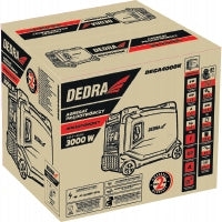 Dedra DEGA4500K INVERTER Generator Set 3800W 230V 12V 95dB Brand Dedra