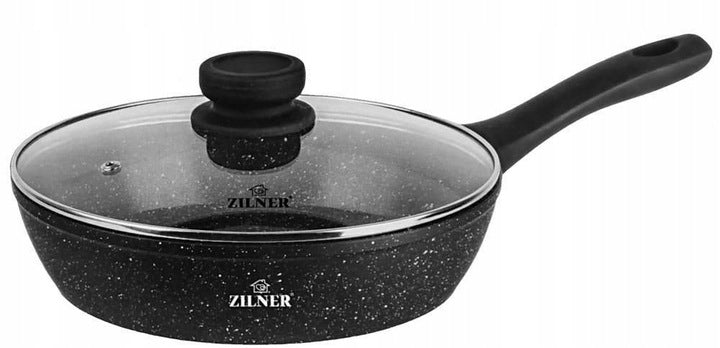 Deep Marble Pan with Lid 16cm ZILNER