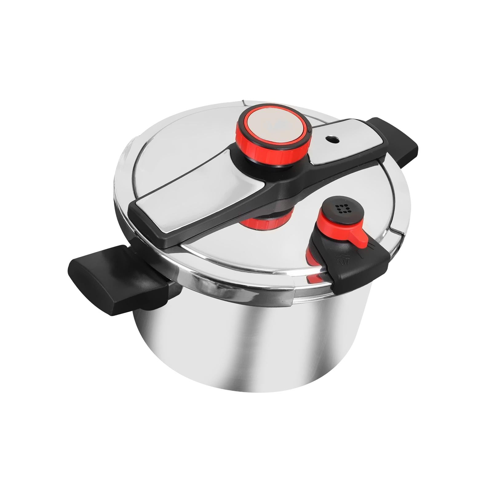 Deep Pressure Pan Multifunction Portable Cookware Stainless Steel 4L Brand no brand