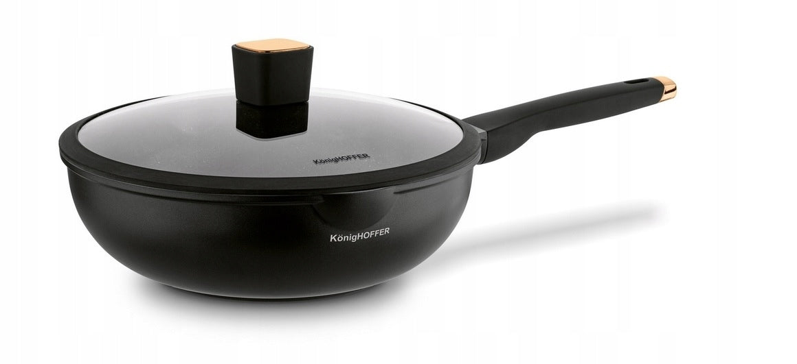 Deep frying pan (30cm) with lid, wok Black Rose Konighoffer Manufacturer code 5903313456968