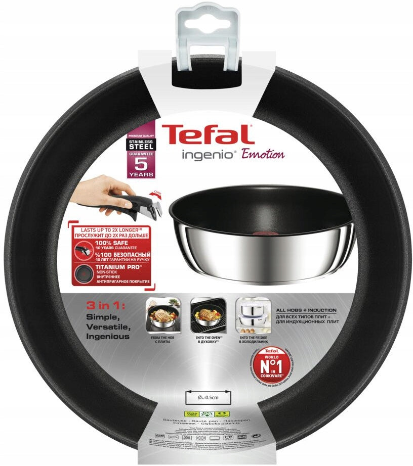 Deep frying pan TEFAL Ingenio Emotion 24cm L8973574 EAN (GTIN) 3168430338630