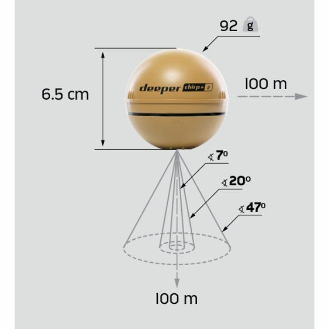Deeper Smart Sonar CHIRP+ 2 Brand Deeper