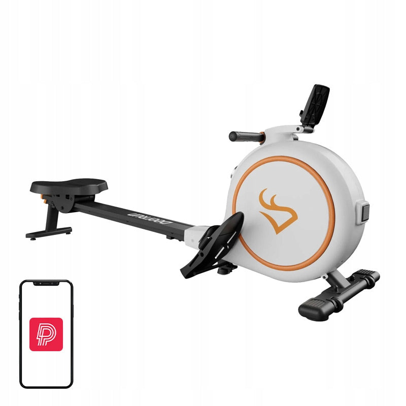 DeerRun RW600 Magnetic Rowing Machine Resistance Adjustment App Display Packaging status original