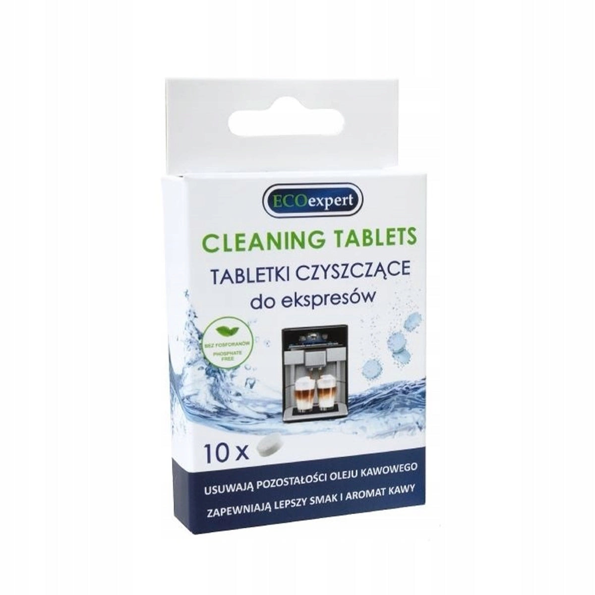 Degreasing cleaning tablets for EcoExpert 10x2g machine