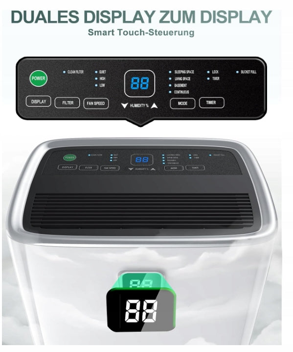 Dehumidifier 30L ARIBIO digital display Manufacturer code B0D7P5CH73