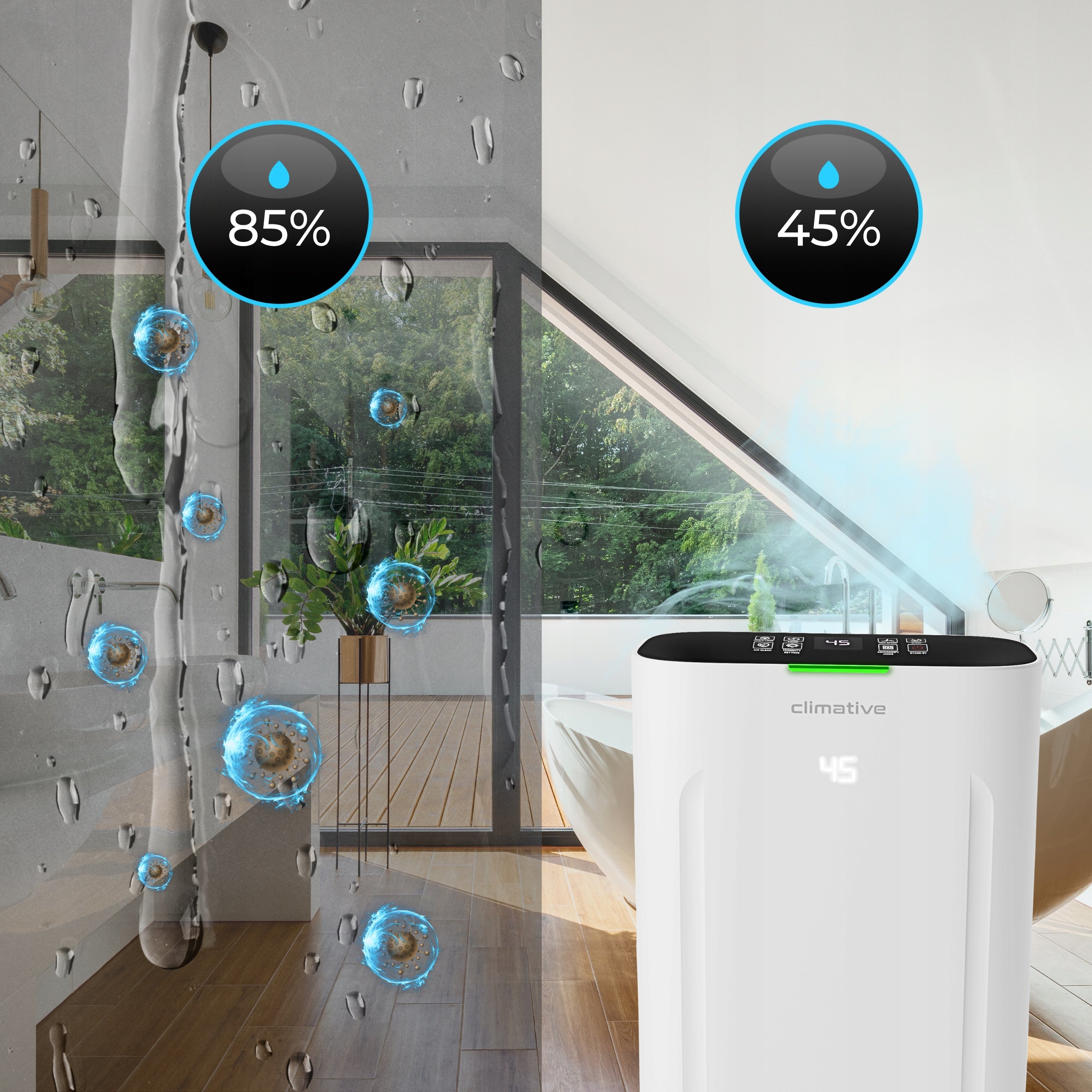 Dehumidifier Climative DH-20S UV Silent 420 W 20 l/ Brand Climative