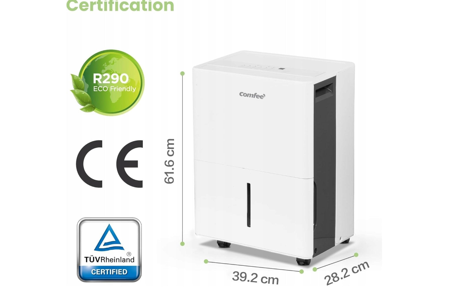 Dehumidifier Comfee 50 l/day MDDPE-50DEN7 Packaging status original
