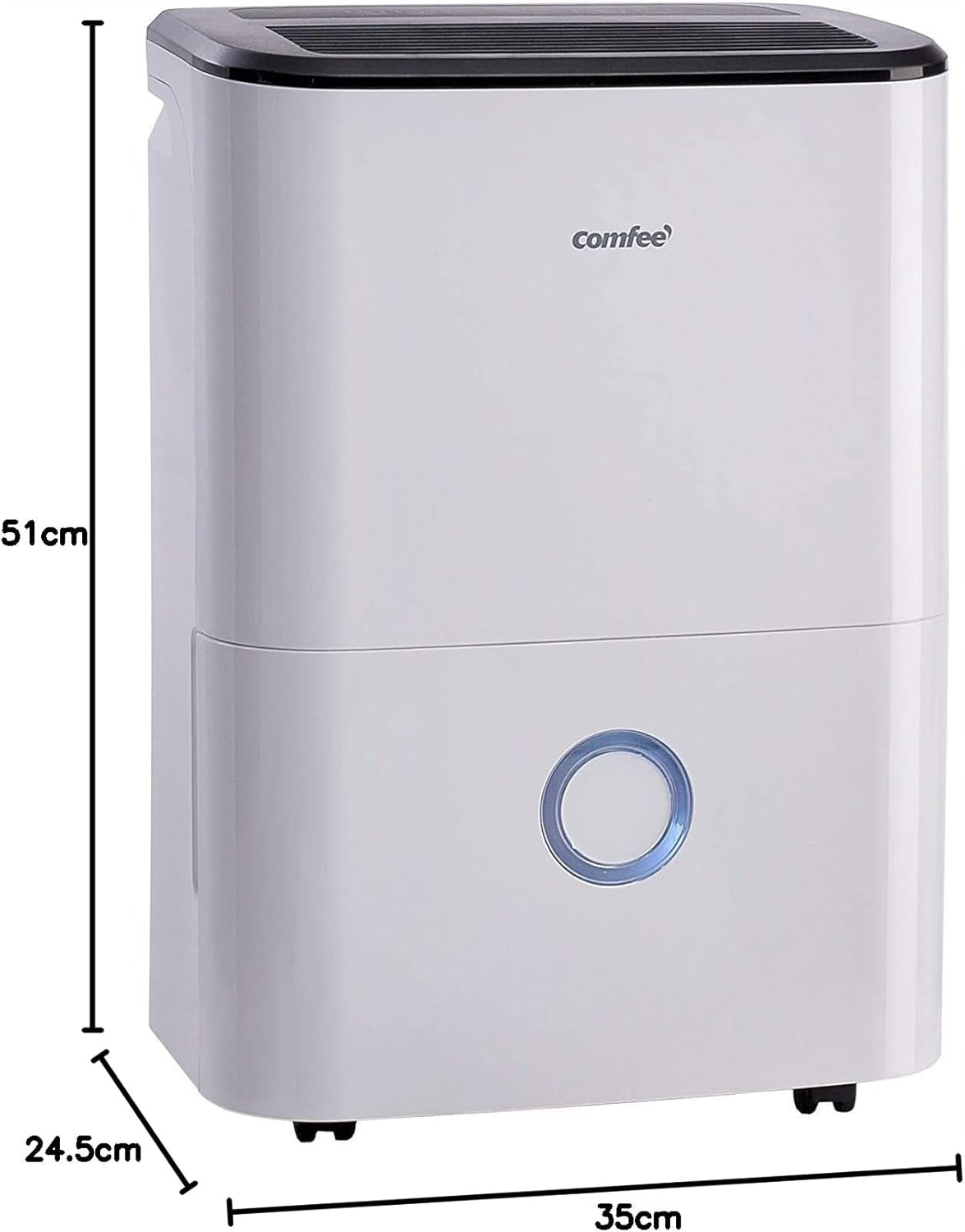 Dehumidifier Comfee MDDF-16DEN7 3 operating modes 80m2 V246 Manufacturer code MDDF-16DEN7 WF