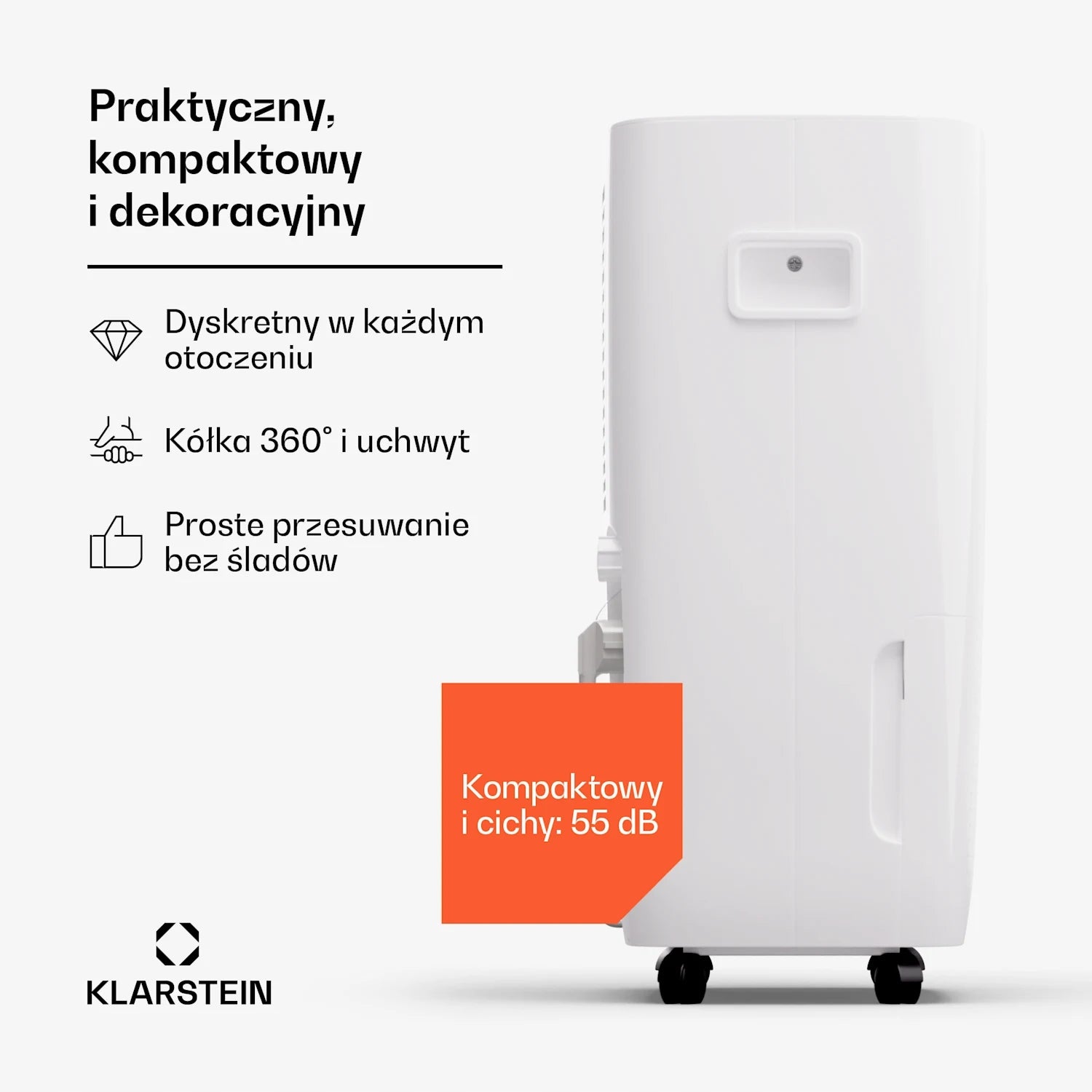 Dehumidifier Klarstein DryFy Connect 900 W 60 L Packaging status original
